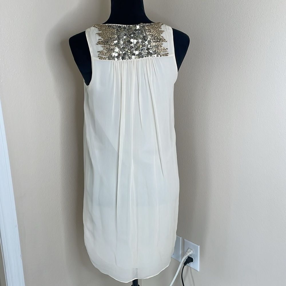 Adam sheer silk sequins mini dress - Picture 5 of 9